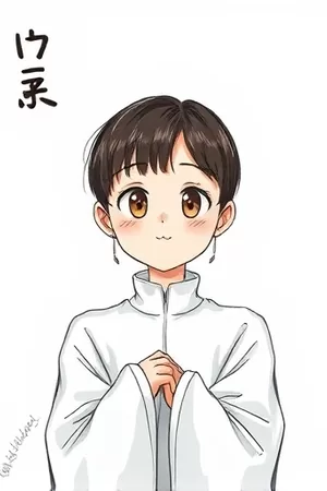 《夜行图书馆》封面，管理员手持手写编号牌站在整排书架前